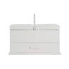 Caja-Joyero DKD Home Decor Cristal Blanco Marfil Madera MDF 30 x 17 x 24 cm