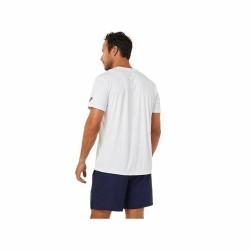 Camiseta de Manga Corta Hombre Asics Court Spiral Tee Blanco