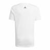 Camiseta de Manga Corta Infantil Adidas Essentials Blanco