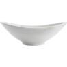 Fuente de Cocina Quid Gastro Ovalado Cerámica Blanco (21,5 x 12,5 x 7 cm) (6 Unidades)