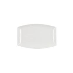 Fuente de Cocina Quid Gastro Cuadrado Cerámica Blanco (25,2 x 16 x 2 cm) (6 Unidades)