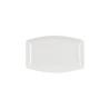 Fuente de Cocina Quid Gastro Cuadrado Cerámica Blanco (25,2 x 16 x 2 cm) (6 Unidades)