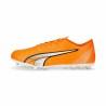 Botas de Fútbol para Adultos Puma Ultra Play Mg Naranja Unisex