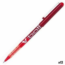 Bolígrafo Roller Pilot V Ball Rojo 0,5 mm (12 Unidades)