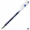 Bolígrafo Roller Pilot G-1 Azul 0,3 mm (12 Unidades)