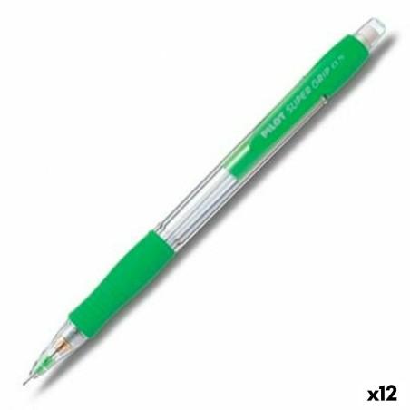 Portaminas Pilot Super Grip Verde Claro 0,5 mm (12 Unidades)