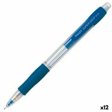 Portaminas Pilot Super Grip Azul 0,5 mm (12 Unidades)