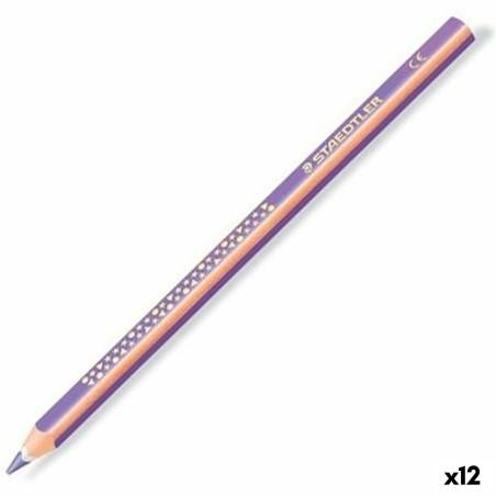 Lápices de colores Staedtler Jumbo Noris Morado (12 Unidades)