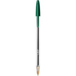 Bolígrafo Bic Cristal Original Verde 0,32 mm (50 Unidades)