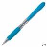 Bolígrafo Pilot Supergrip Azul 0,4 mm (12 Unidades)