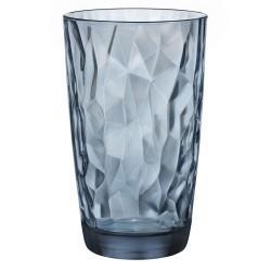 Vaso Bormioli Rocco Azul Vidrio (470 ml) (6 Unidades)