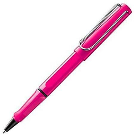 Boligrafo de tinta líquida Lamy Safari Rosa Azul