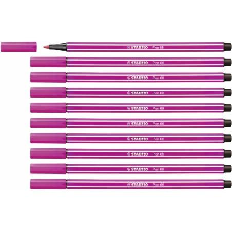 Rotuladores Stabilo Pen 68 Rosa (10 Piezas)