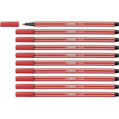 Rotuladores Stabilo Pen 68 (10 Piezas)