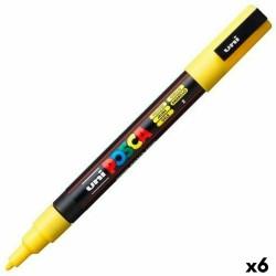 Marcador POSCA PC-3M Amarillo (6 Unidades)