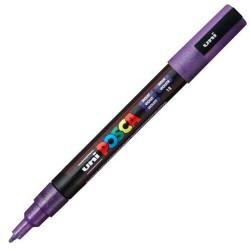 Marcador POSCA PC-3ML Violeta (6 Unidades)