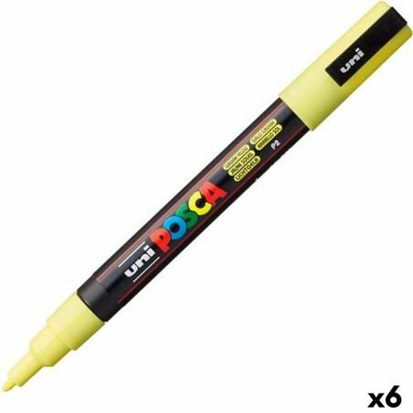 Marcador POSCA PC-3ML Amarillo (6 Unidades)