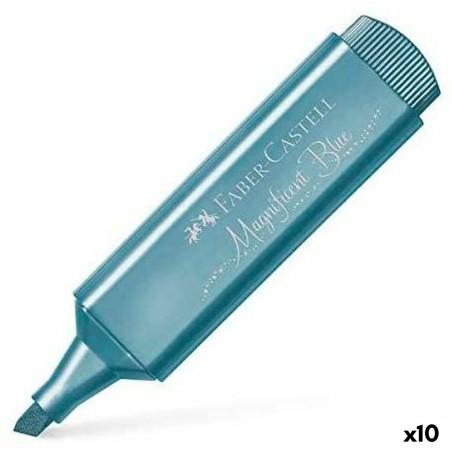 Marcador Fluorescente Faber-Castell Textliner 46 (10 Unidades)