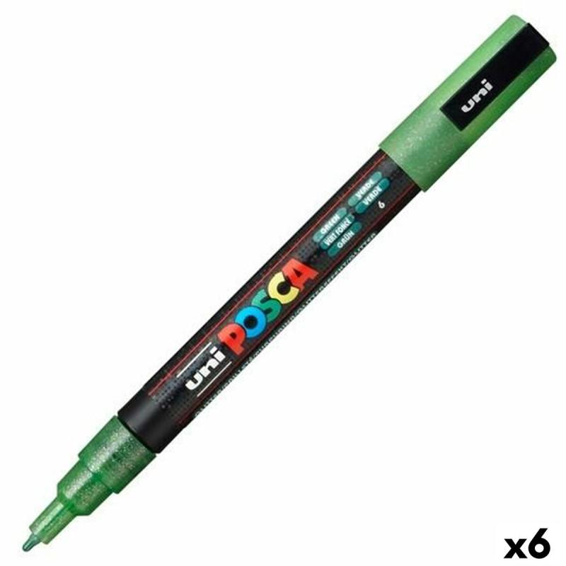 Marcador POSCA PC-3ML Verde (6 Unidades)