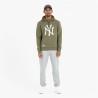 Sudadera con Capucha Hombre New Era Logo Team NYY Verde