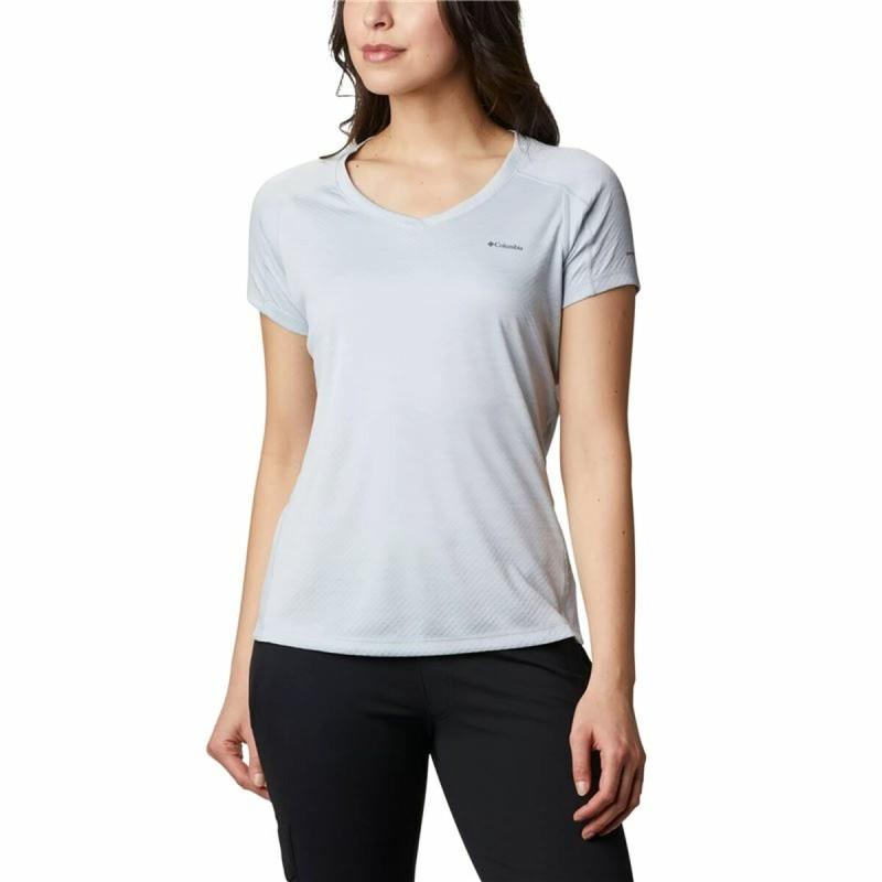 Camiseta de Manga Corta Mujer Columbia Zero Rules™ Gris