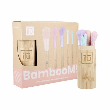 Set de Brochas de Maquillaje Ilū Bamboom Lote Multicolor 6 Piezas