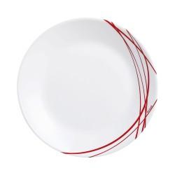 Plato de Postre Arcopal Domitille Bicolor Vidrio (Ø 18 cm) (12 Unidades)