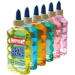 Pegamento en gel Playcolor Instant Multicolor Transparente 6 Piezas 180 ml