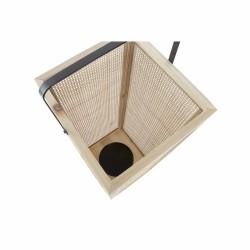 Farol DKD Home Decor LD-181413 20,5 x 21,3 x 61 cm Natural Negro