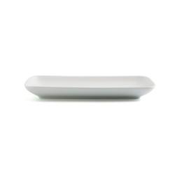 Fuente de Cocina Ariane Vital Coupe Rectangular Cerámica Blanco (28 x 14 cm) (6 Unidades)