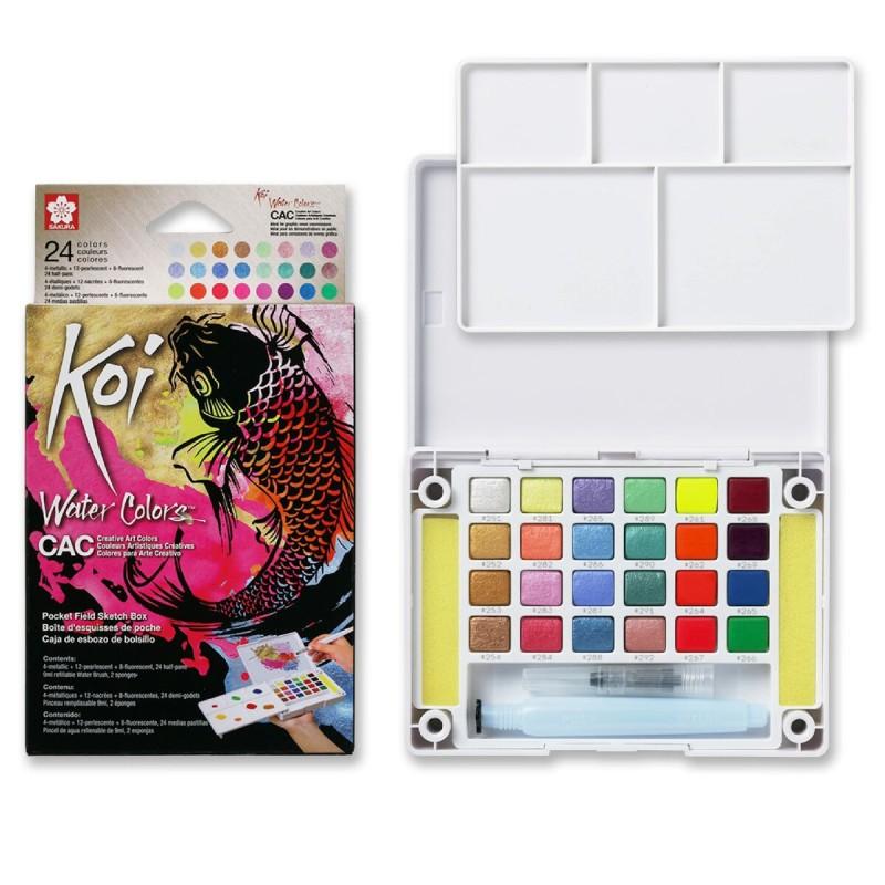 Set de Pinturas Acuarela Talens Sakura Koi Water Colors Multicolor