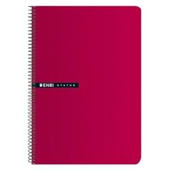 Cuaderno ENRI Rojo 21,5 x 15,5 cm (5 Unidades)