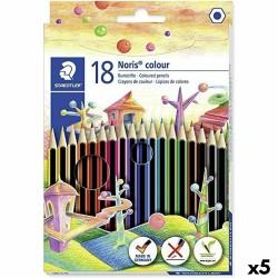 Lápices de colores Staedtler Noris Colour Wopex Set Multicolor (5 Unidades)