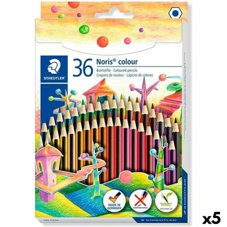 Lápices de colores Staedtler Noris Colour Wopex Set Multicolor (5 Unidades)