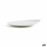 Plato Llano Ariane Vital Coupe Cerámica Blanco (24 cm) (12 Unidades)