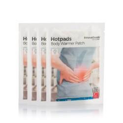 Parches de Calor Corporales Adhesivos Hotpads InnovaGoods (Pack de 4)