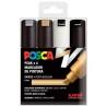 Set de Marcadores POSCA PC-5M GSWB Multicolor