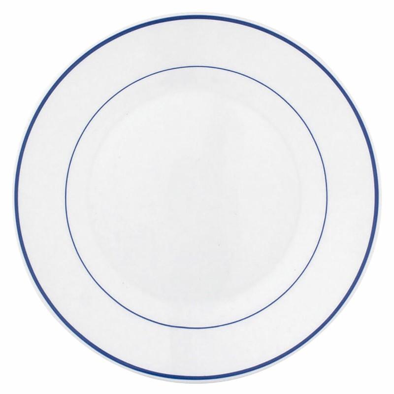 Set de Platos Arcoroc Restaurant Bicolor Vidrio (Ø 23 cm) (6 uds)