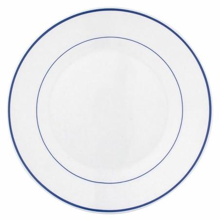 Set de Platos Arcoroc Restaurant Bicolor Vidrio (Ø 23 cm) (6 uds)