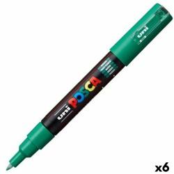 Rotuladores POSCA PC-1M Verde (6 Unidades)