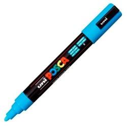 Rotuladores POSCA PC-5M Azul claro (6 Unidades)