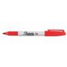 Rotulador permanente Sharpie Fine Point Rojo (12 Unidades)