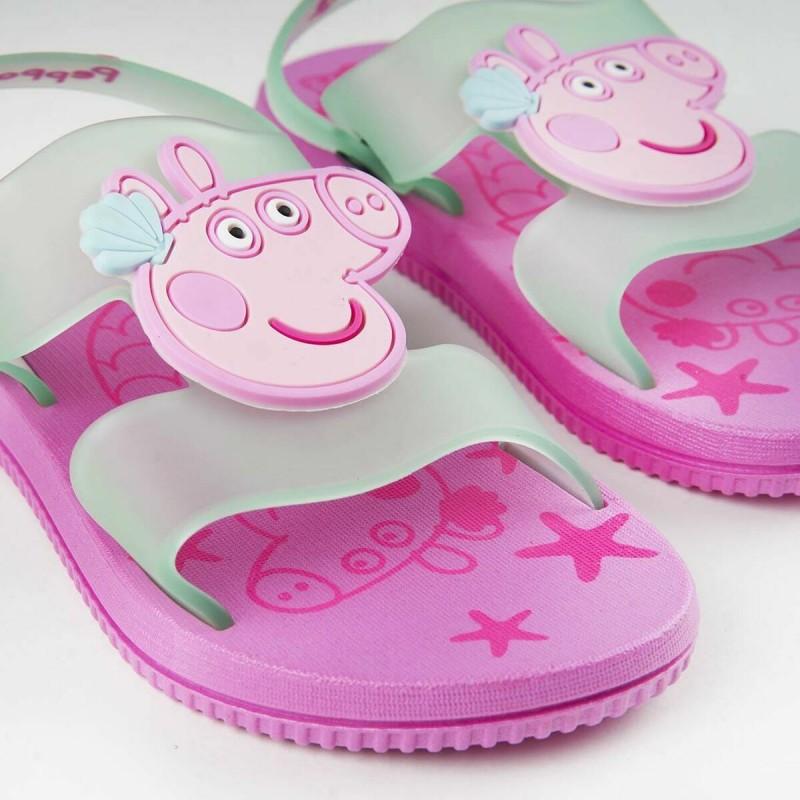 Sandalias Infantiles Peppa Pig Rosa