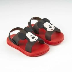 Sandalias Infantiles Mickey Mouse Rojo