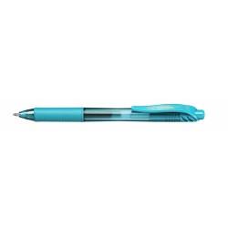 Bolígrafo Pentel EnerGel Turquesa 0,7 mm (12 Piezas)