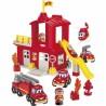 Playset Ecoiffier Fire Station 10 Piezas