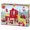 Playset Ecoiffier Fire Station 10 Piezas