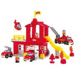 Playset Ecoiffier Fire Station 10 Piezas