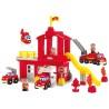 Playset Ecoiffier Fire Station 10 Piezas