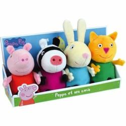 Peluche Jemini Peppa Pig Set 4 Unidades